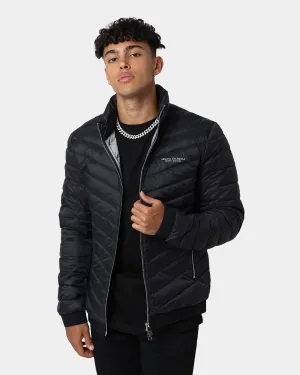 Armani Exchange Giacca Piumino Padded Down Jacket Black/Melange Grey