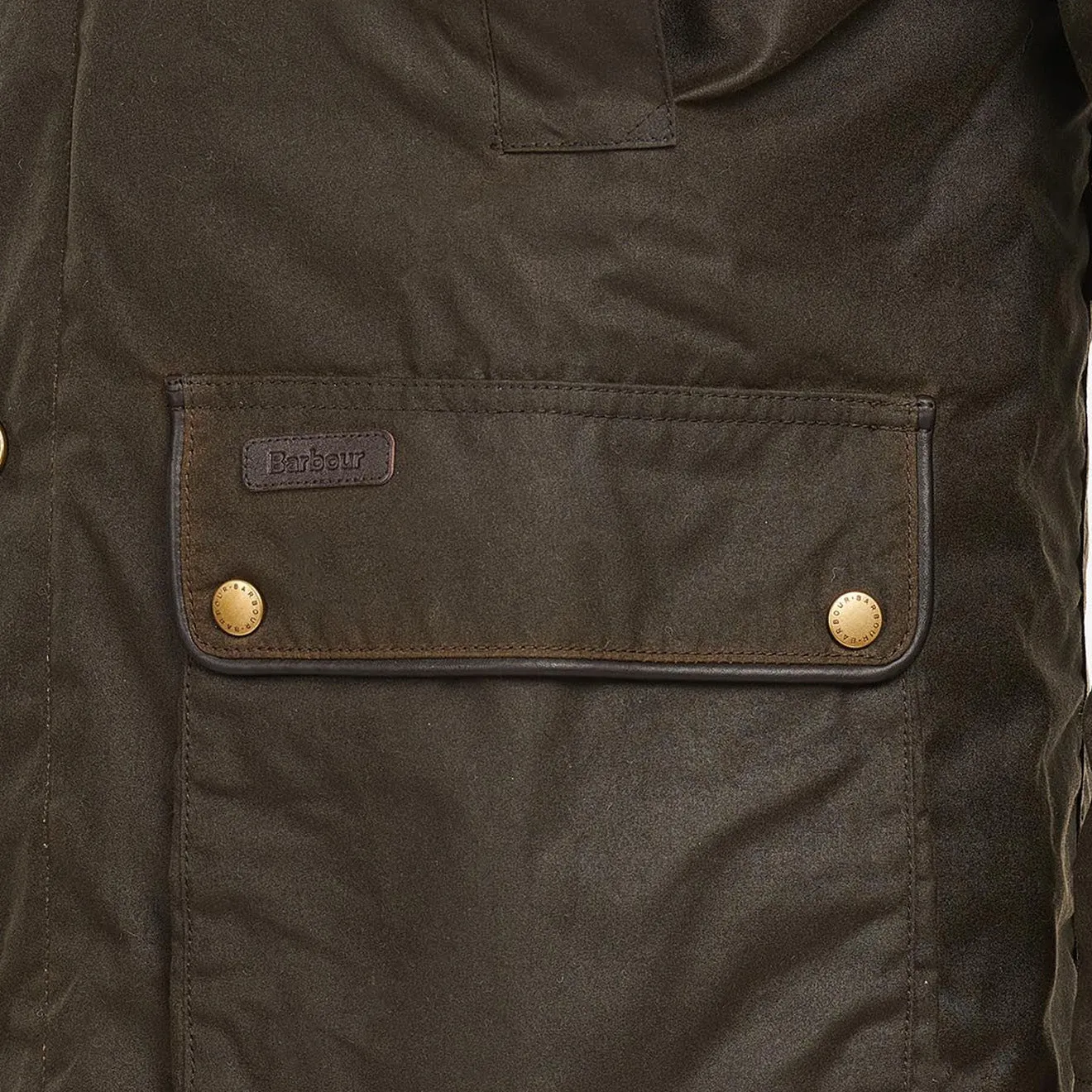 Barbour Hartlington Wax Jacket Olive