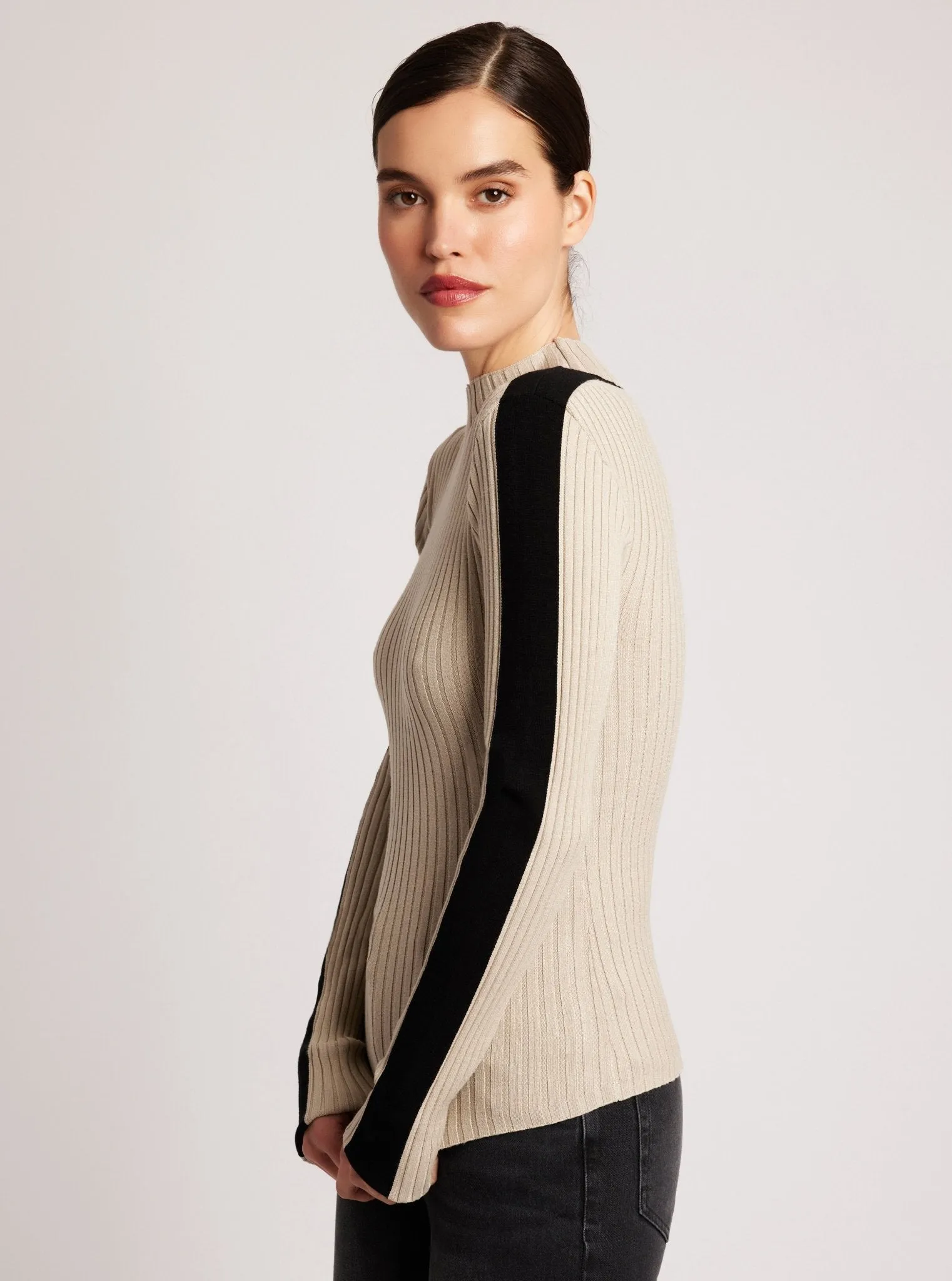 Blair Mock Neck Sweater