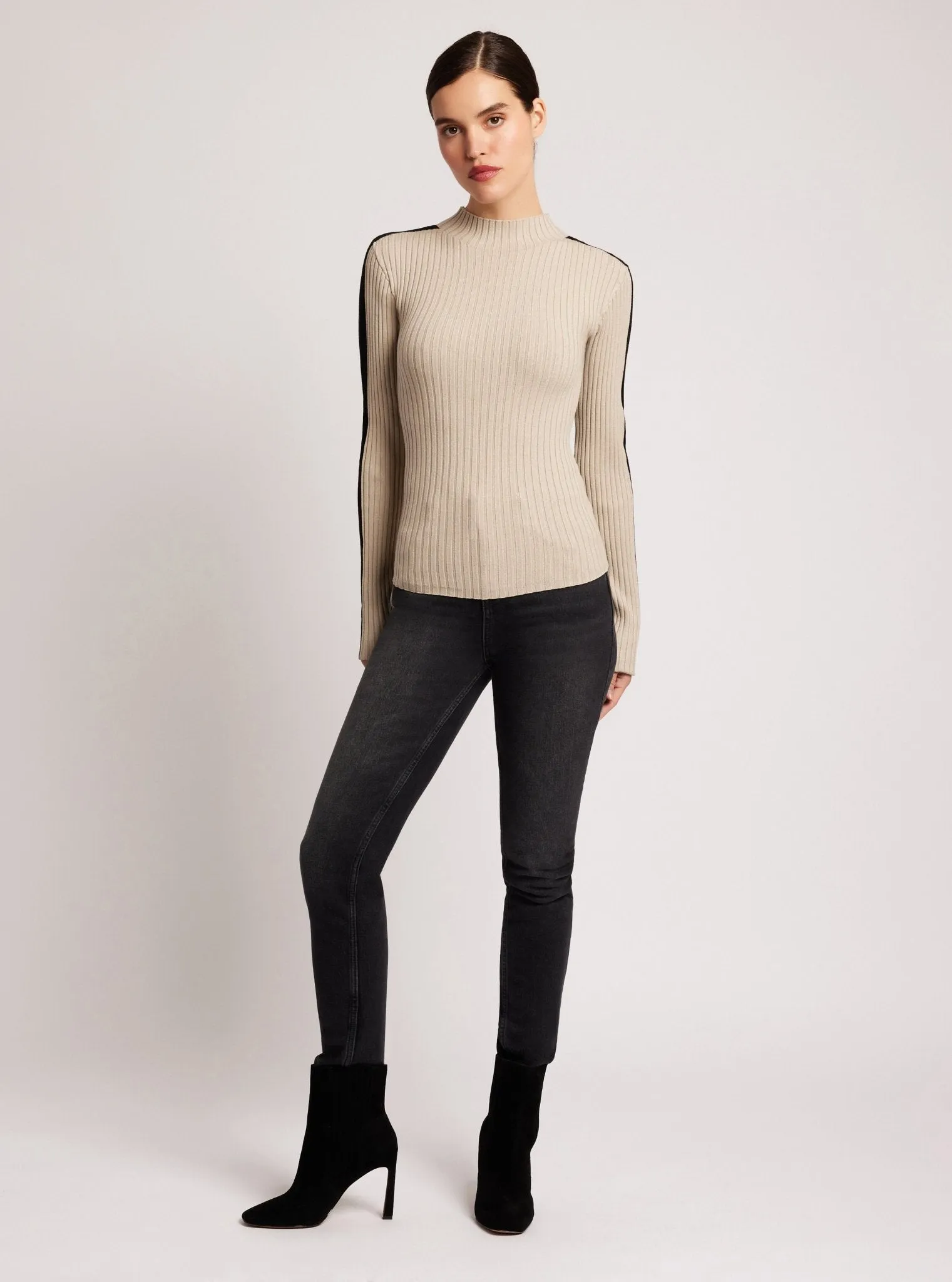 Blair Mock Neck Sweater