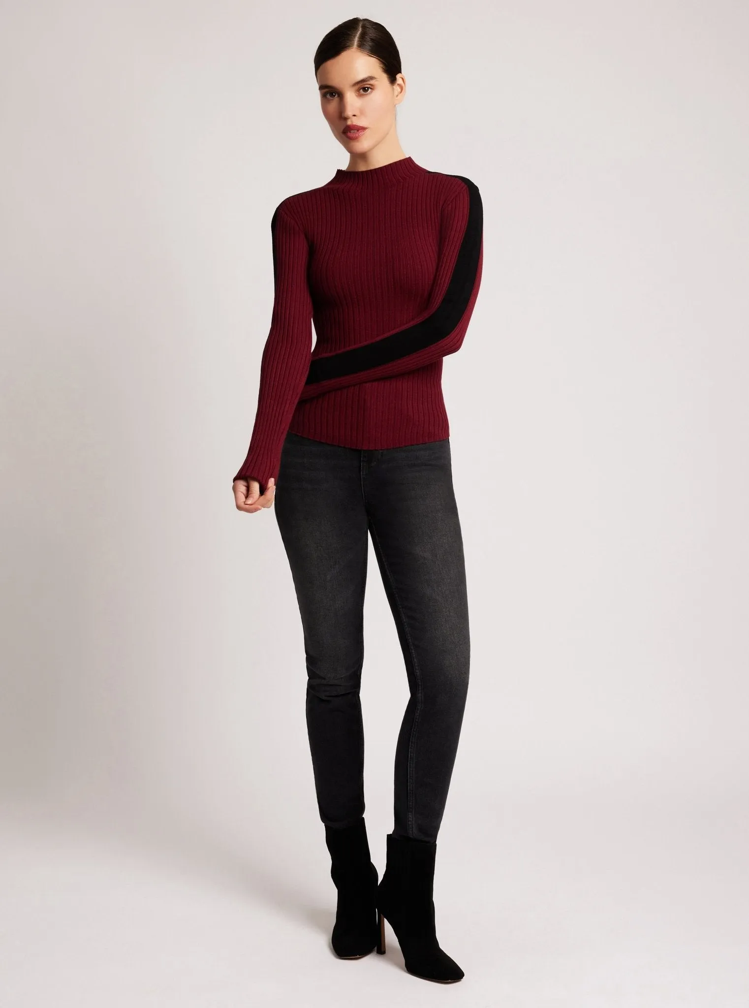 Blair Mock Neck Sweater