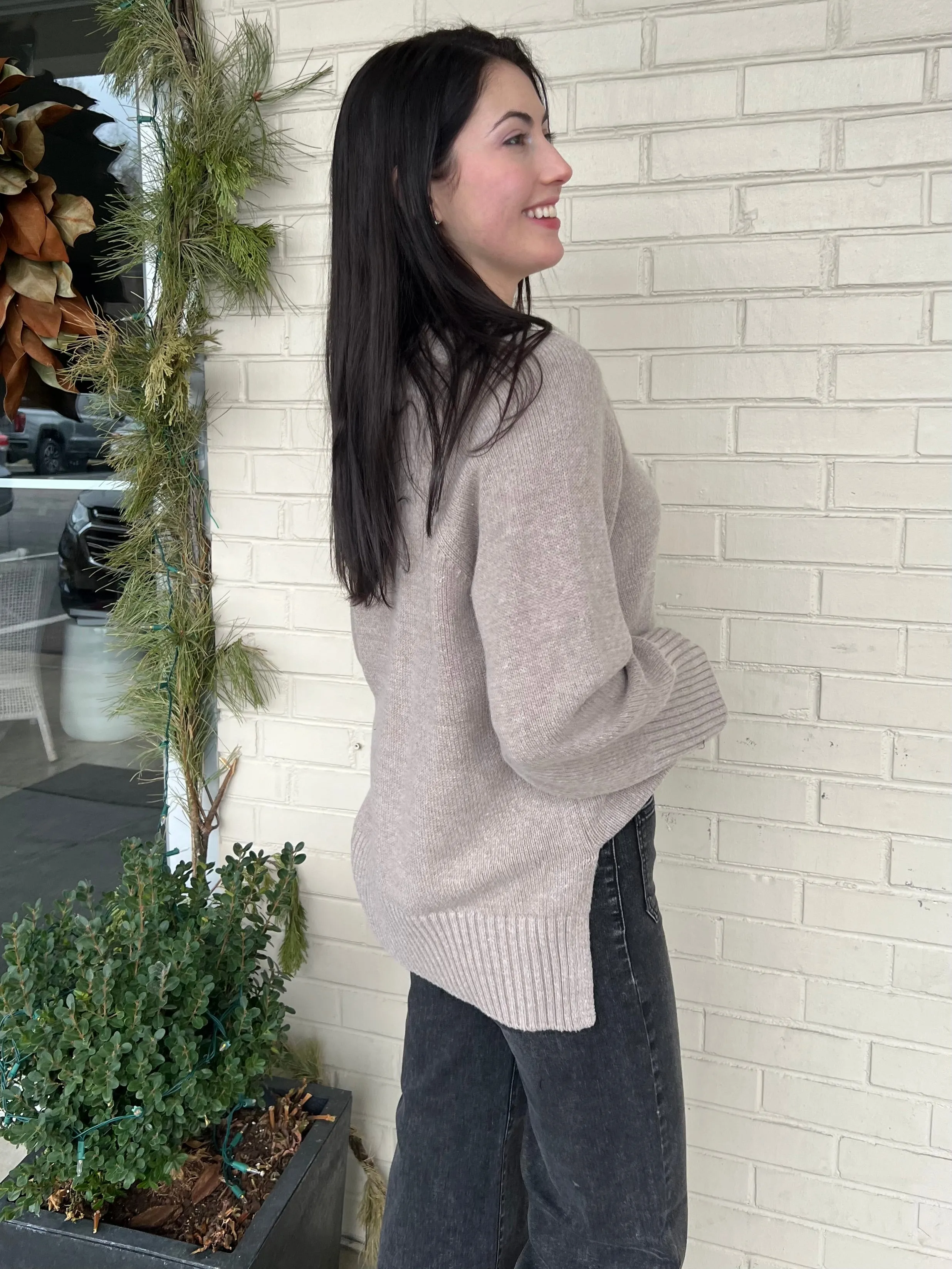 Boulevard V-Neck Sweater