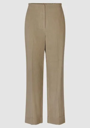 Cordie Classic Trousers | Shiitake | Second Female