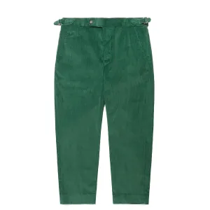 CORDUROY SIDE BUCKLE TROUSERS