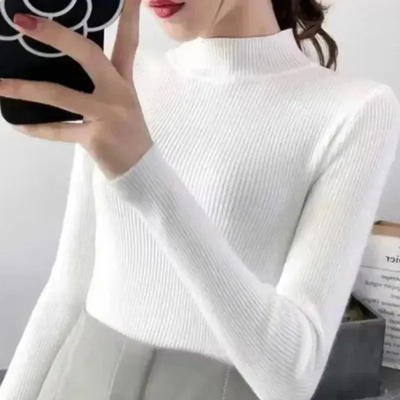 Cozy Mock Neck Sweater for Women