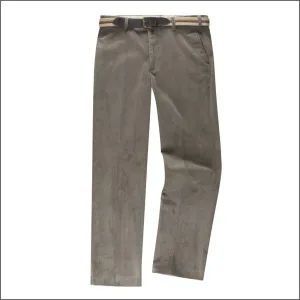 Dg's Merit Cotton Taupe Corduroy Trousers--