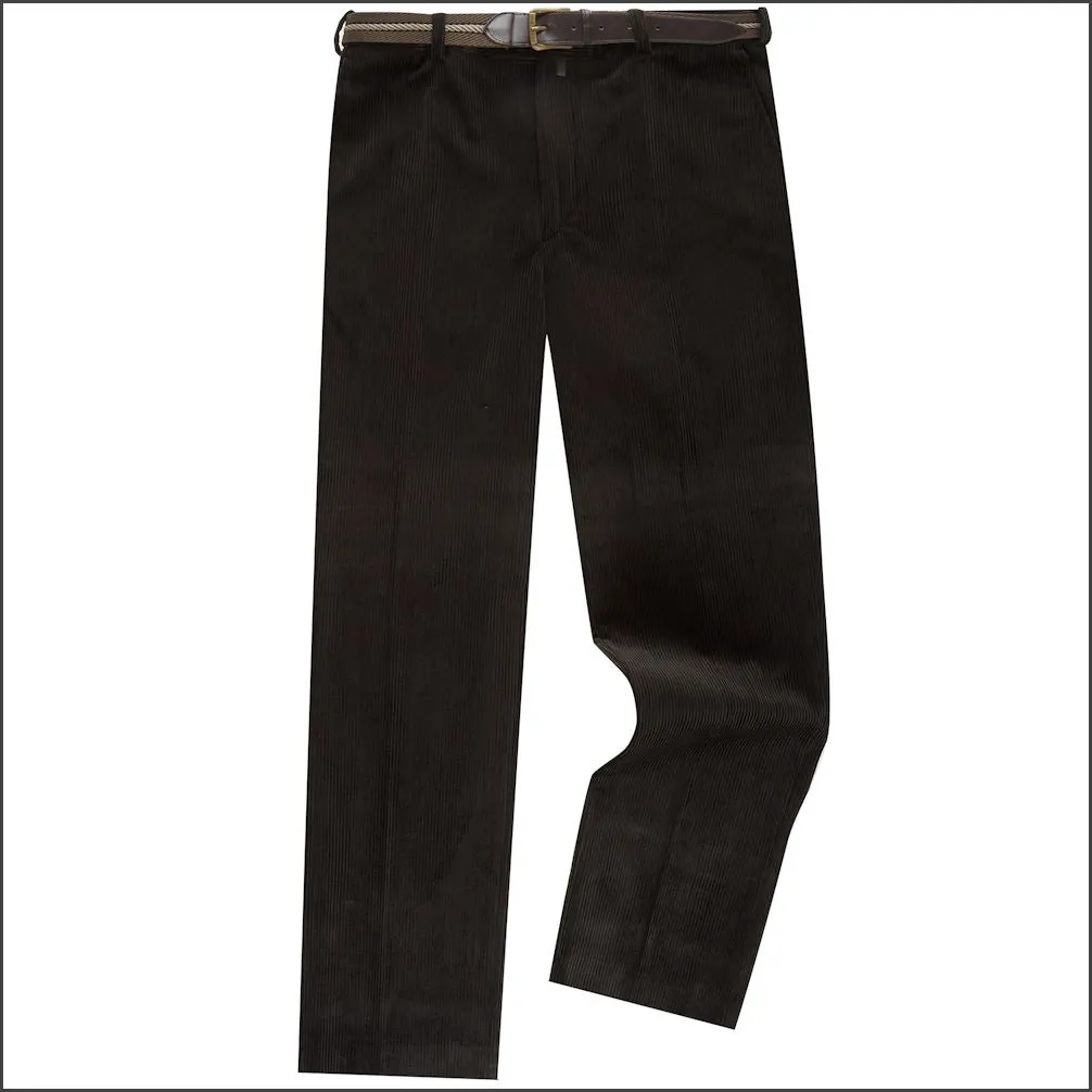 Dg's Merit Olive Cotton Corduroy Trouser--