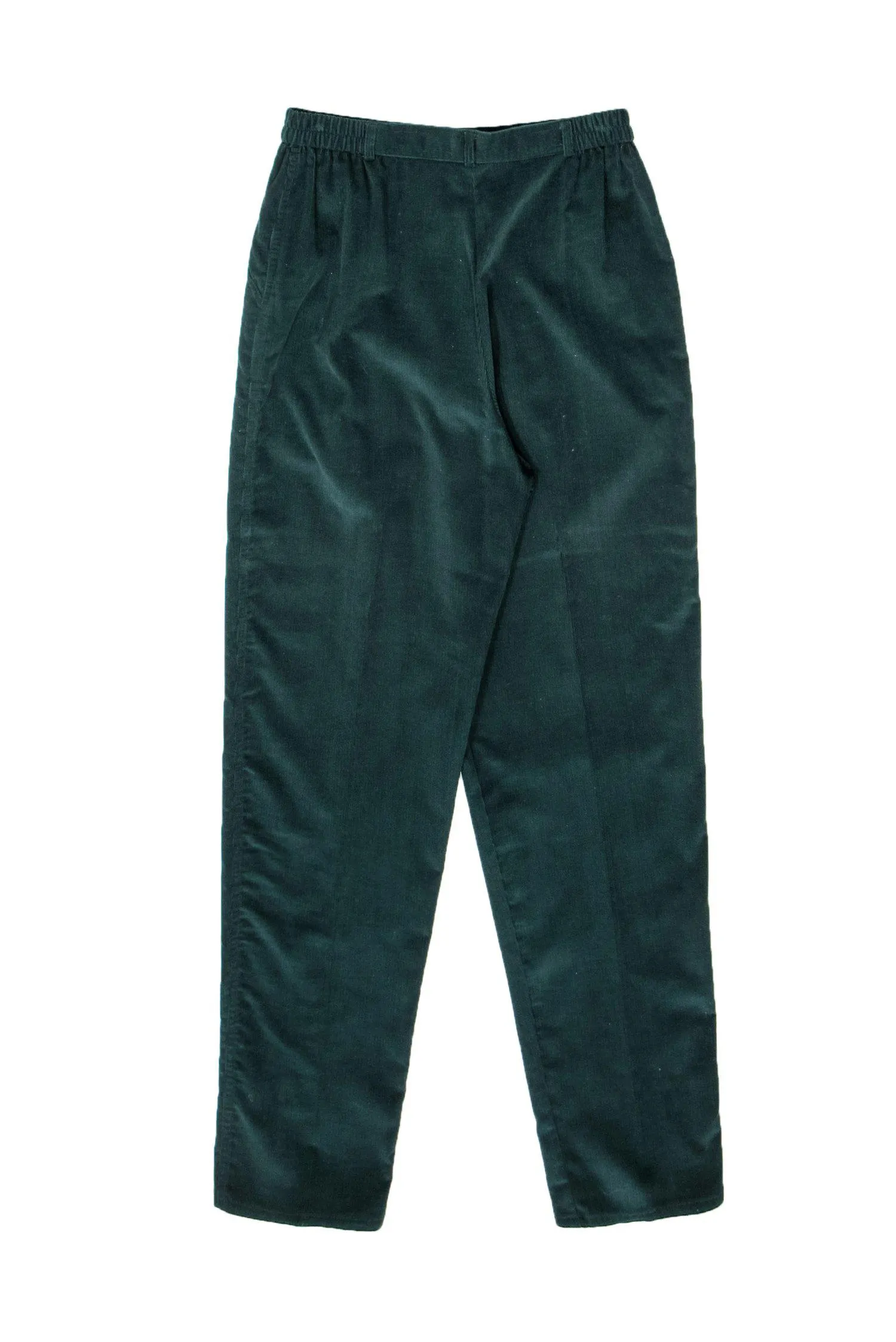 Doncaster - Emerald Green Corduroy Tapered Trousers Sz 8