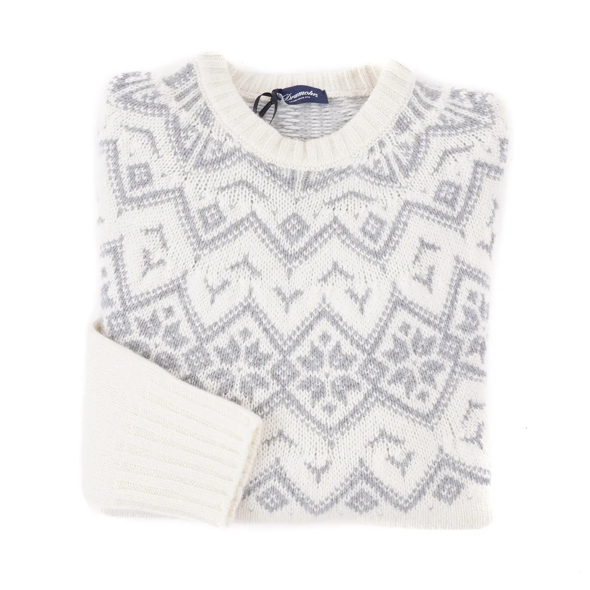 Drumohr Fair Isle Cashmere Sweater