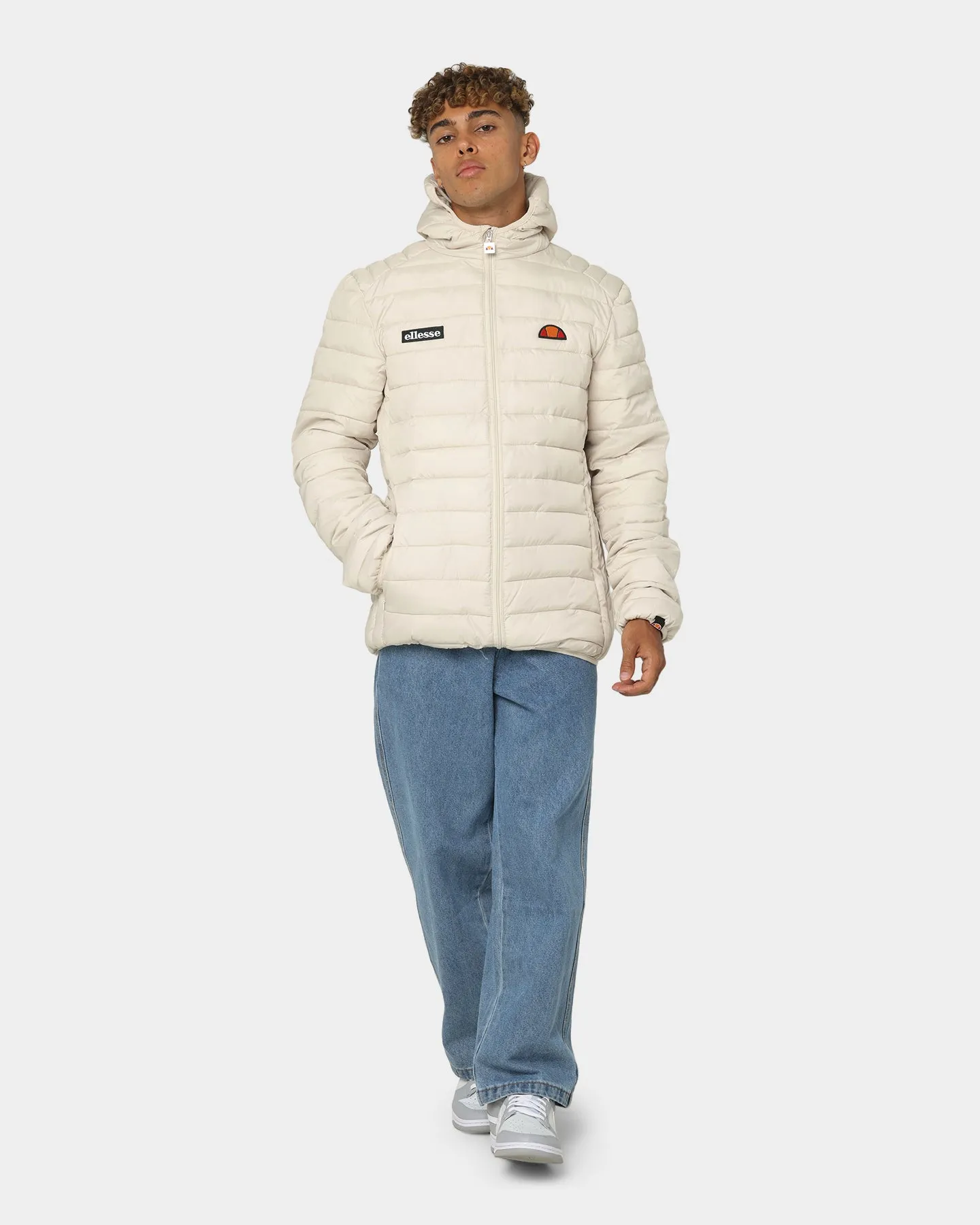 Ellesse Lombardy Padded Jacket Beige