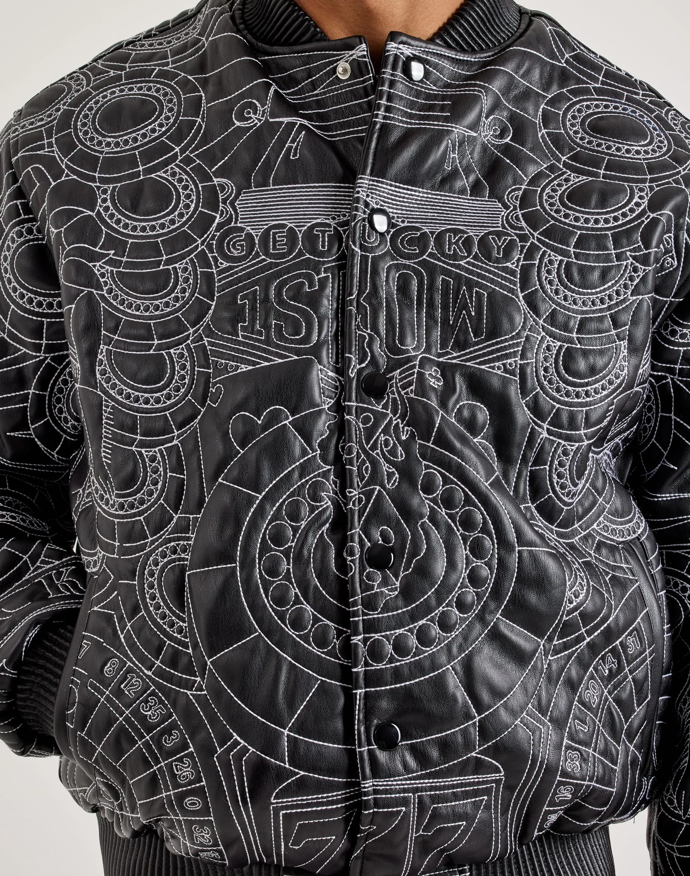 First Row Quilted Leather Jacket