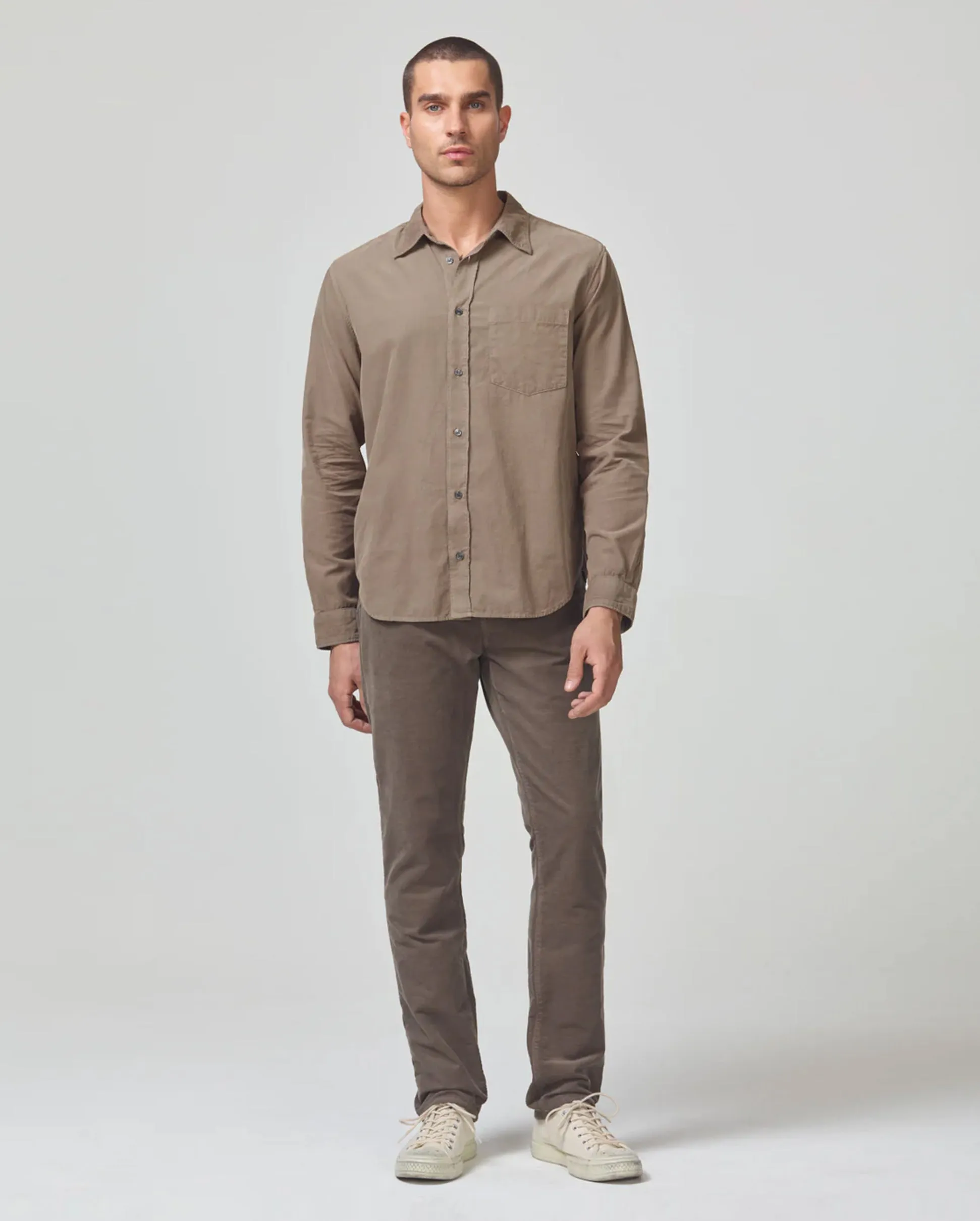 GAGE CLASSIC STRAIGHT MICRO CORDUROY / VETVIER