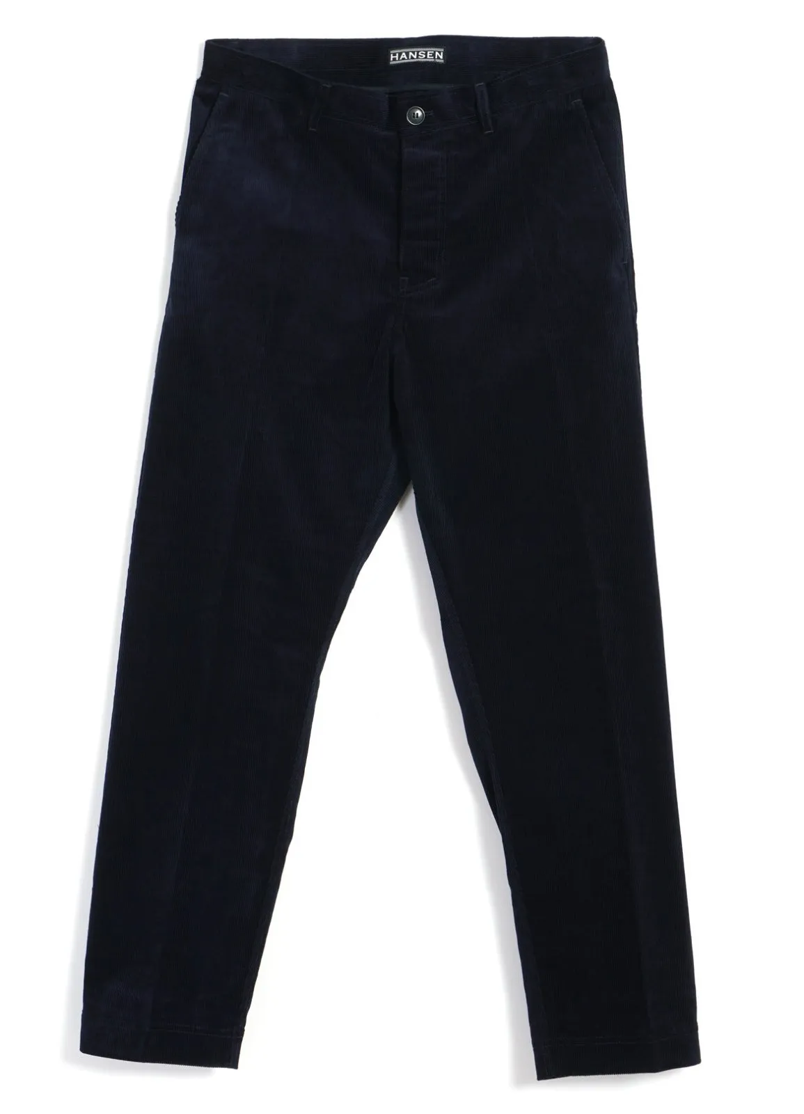 KEN | Wide Cut Trousers | Fluid Navy