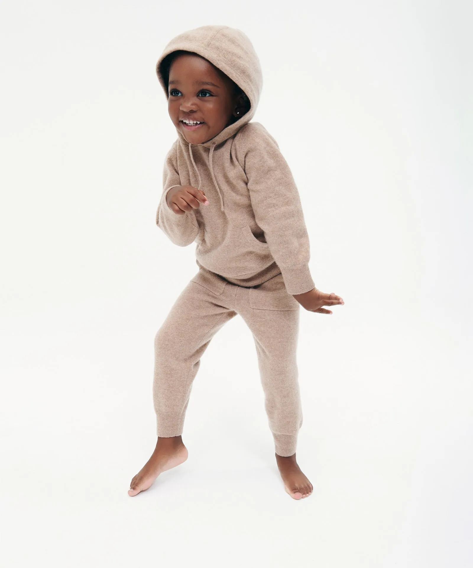 Kid's Signature Cashmere Hoodie Jogger Set