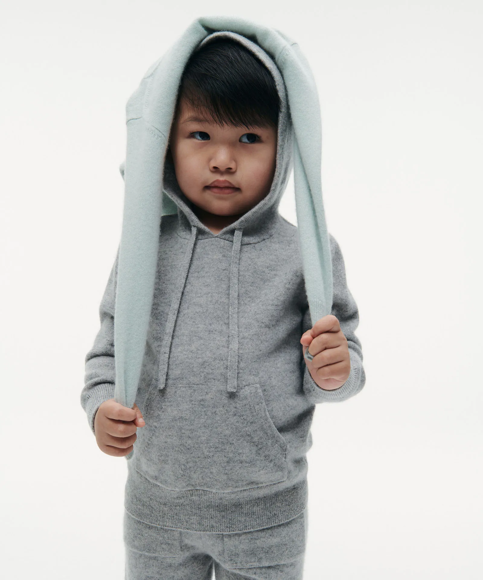 Kid's Signature Cashmere Hoodie Jogger Set