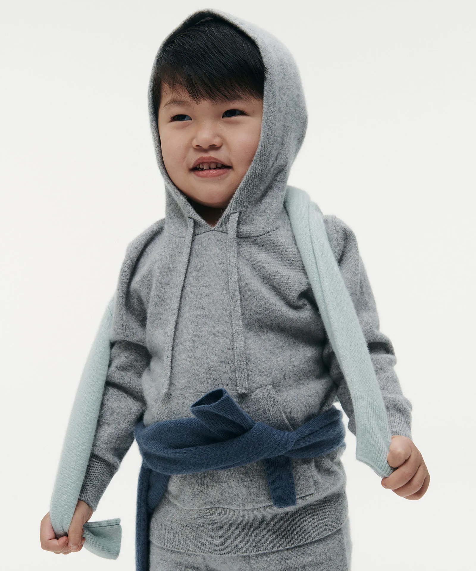 Kid's Signature Cashmere Hoodie Jogger Set