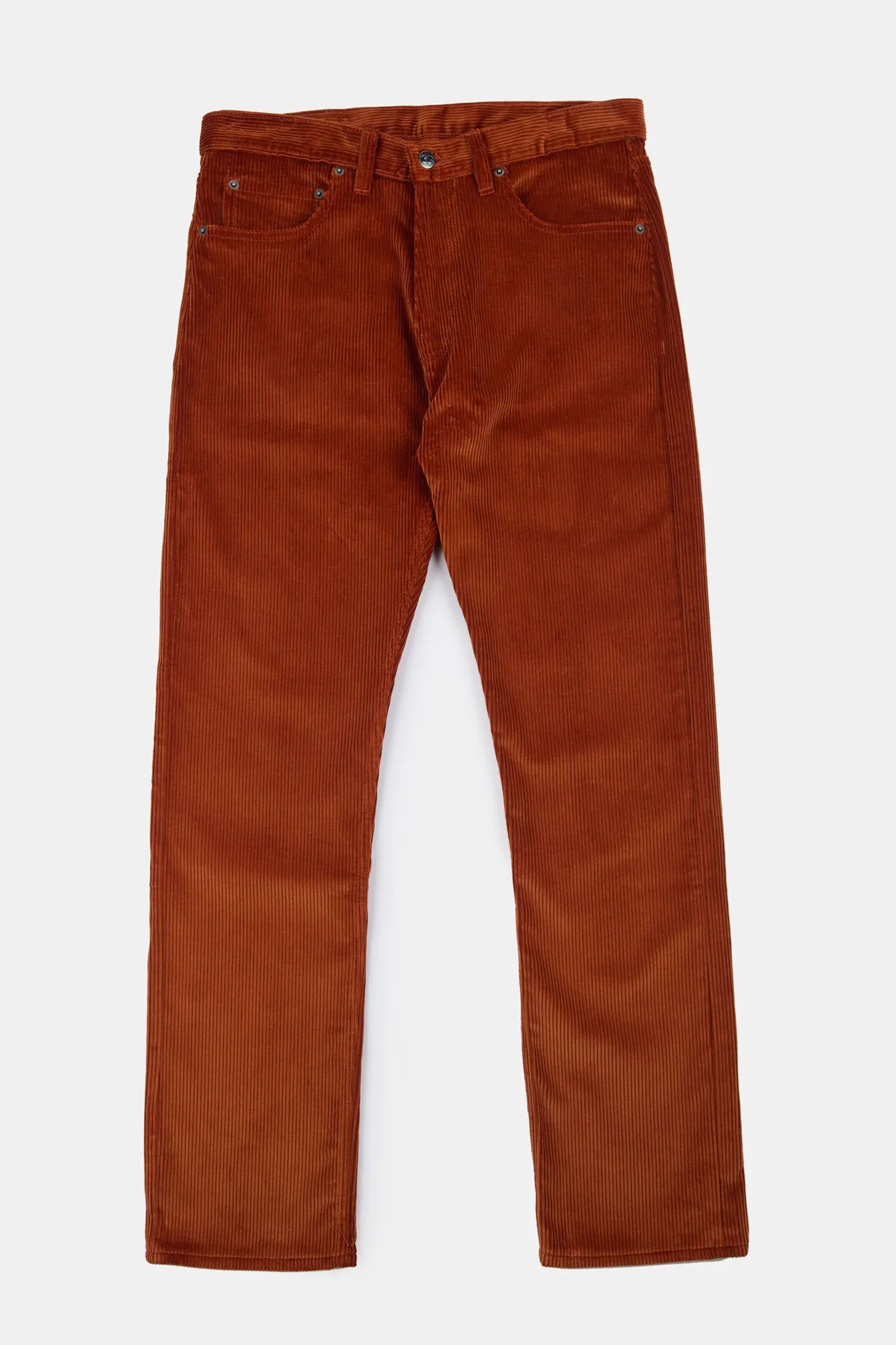 Men's Five Pocket Cord Trouser - Cinnamon