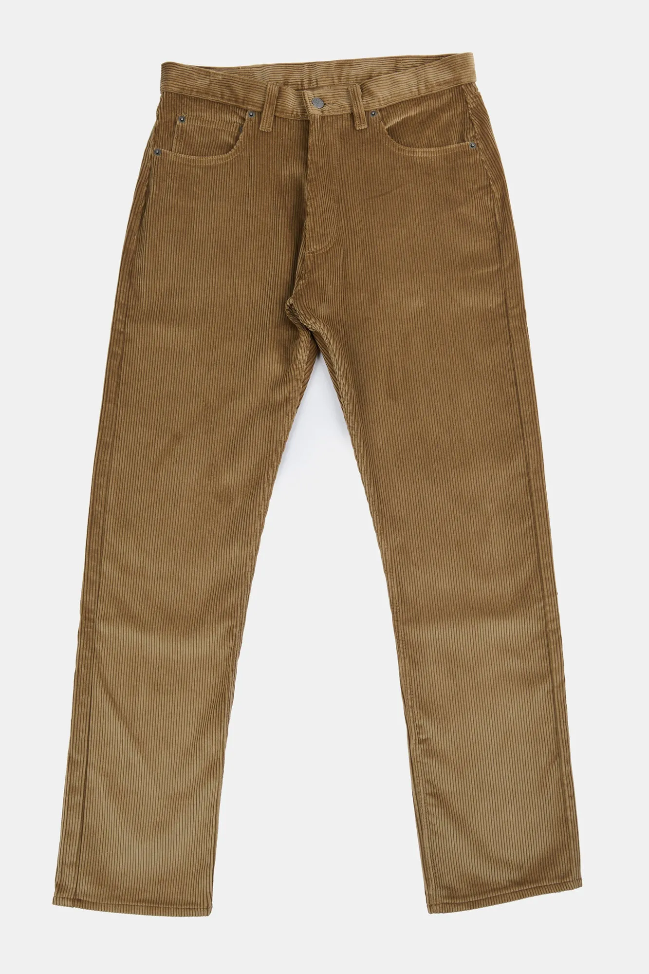 Men's Five Pocket Cord Trouser - Stone