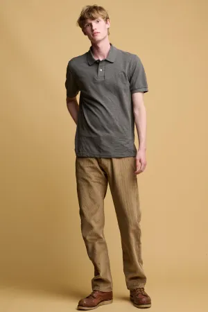 Men's Five Pocket Cord Trouser - Stone