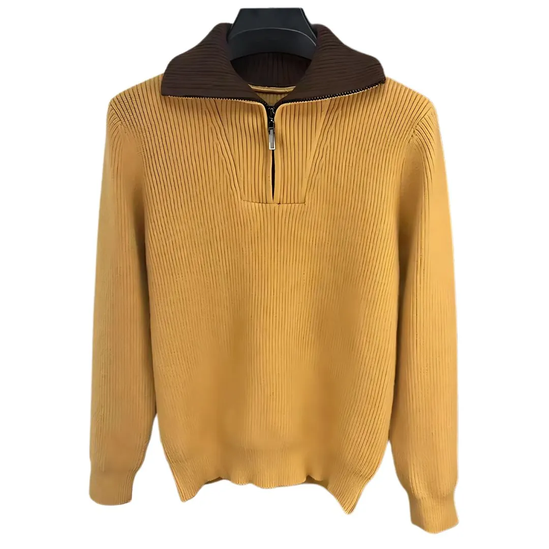 Men's Reversible High Neck Sweater