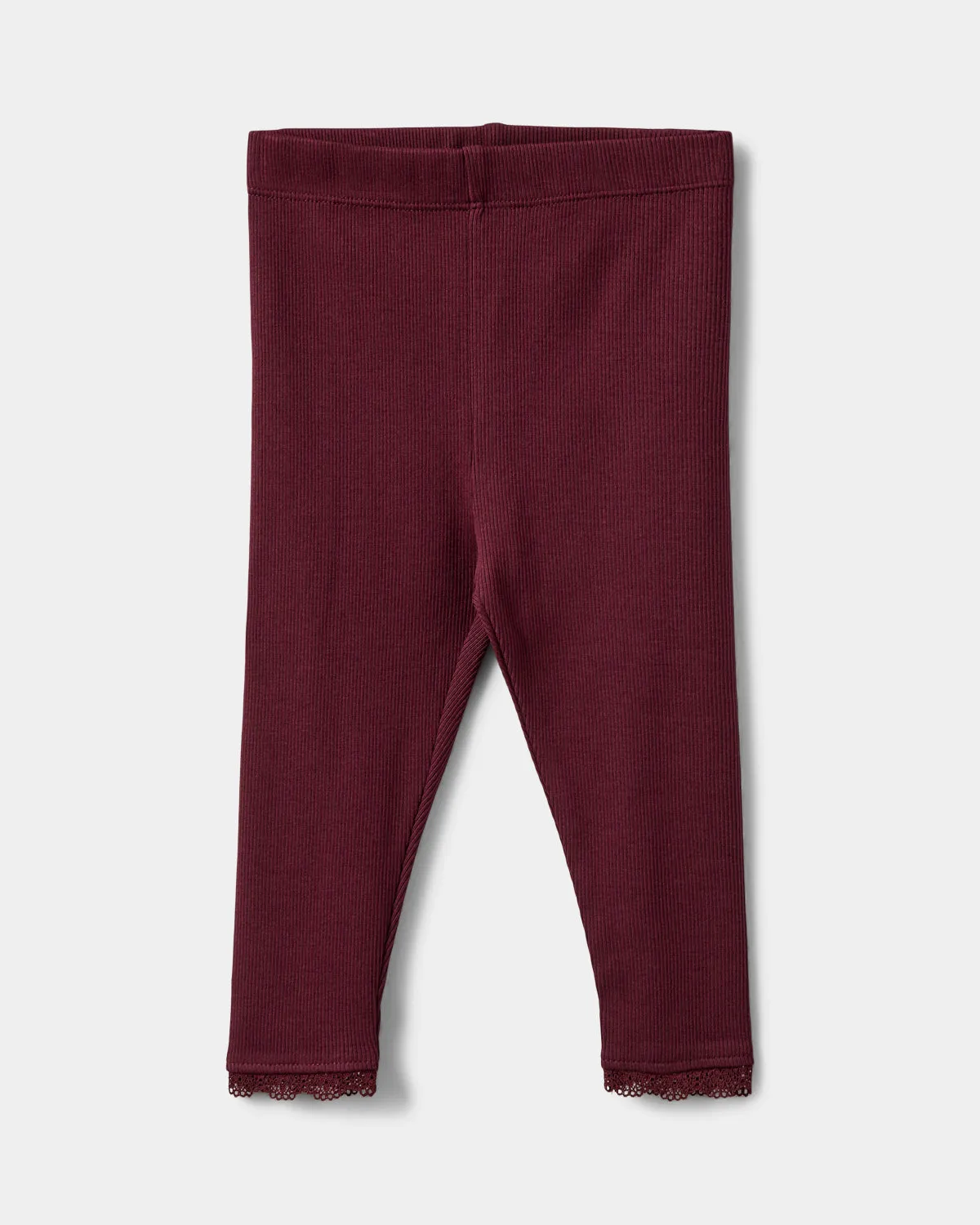 NALINESB LEGGINGS - Burgundy