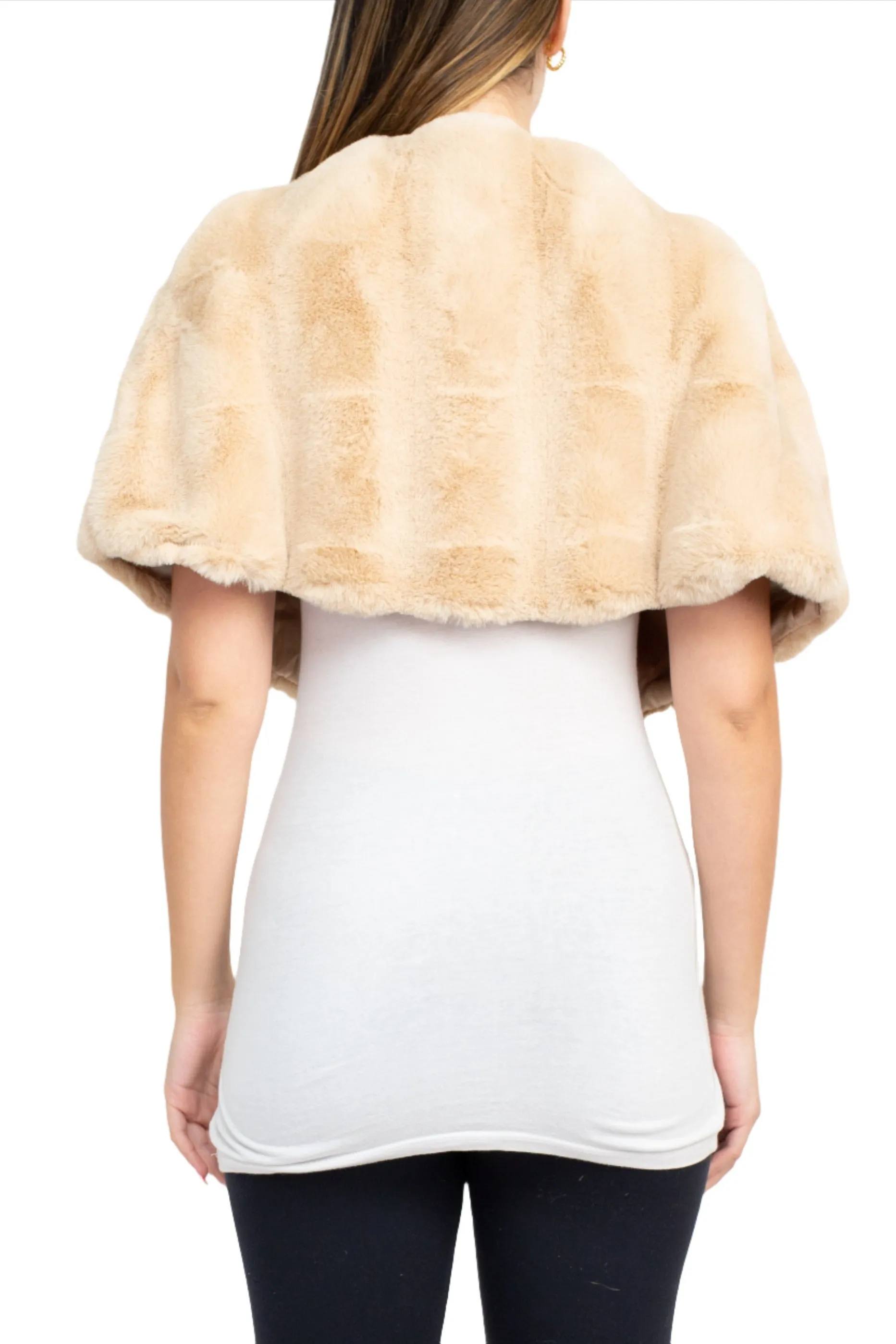 Nina Leonard Faux Fur