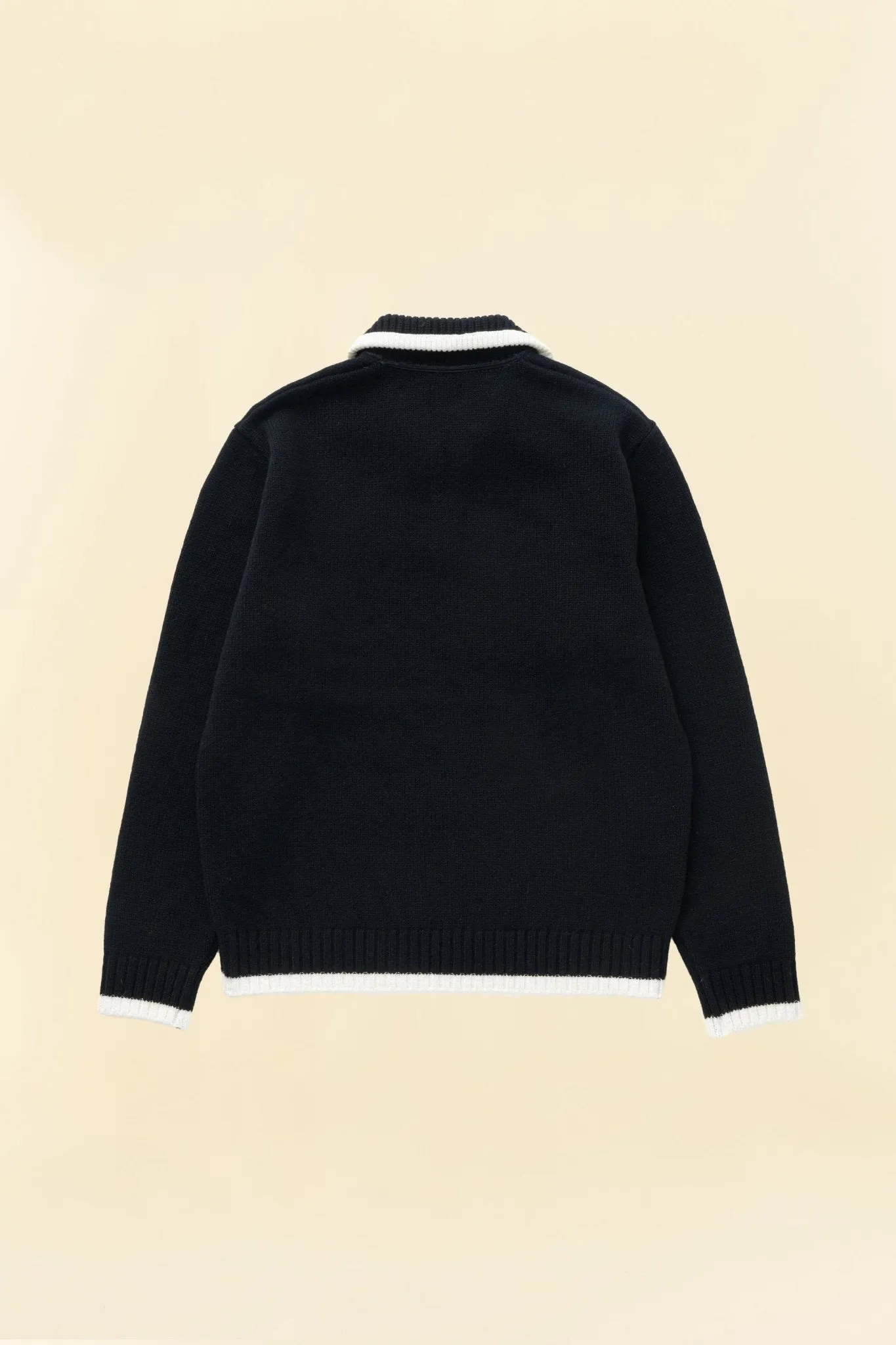 Rats Wool Cashmere Pullover Knit - Black