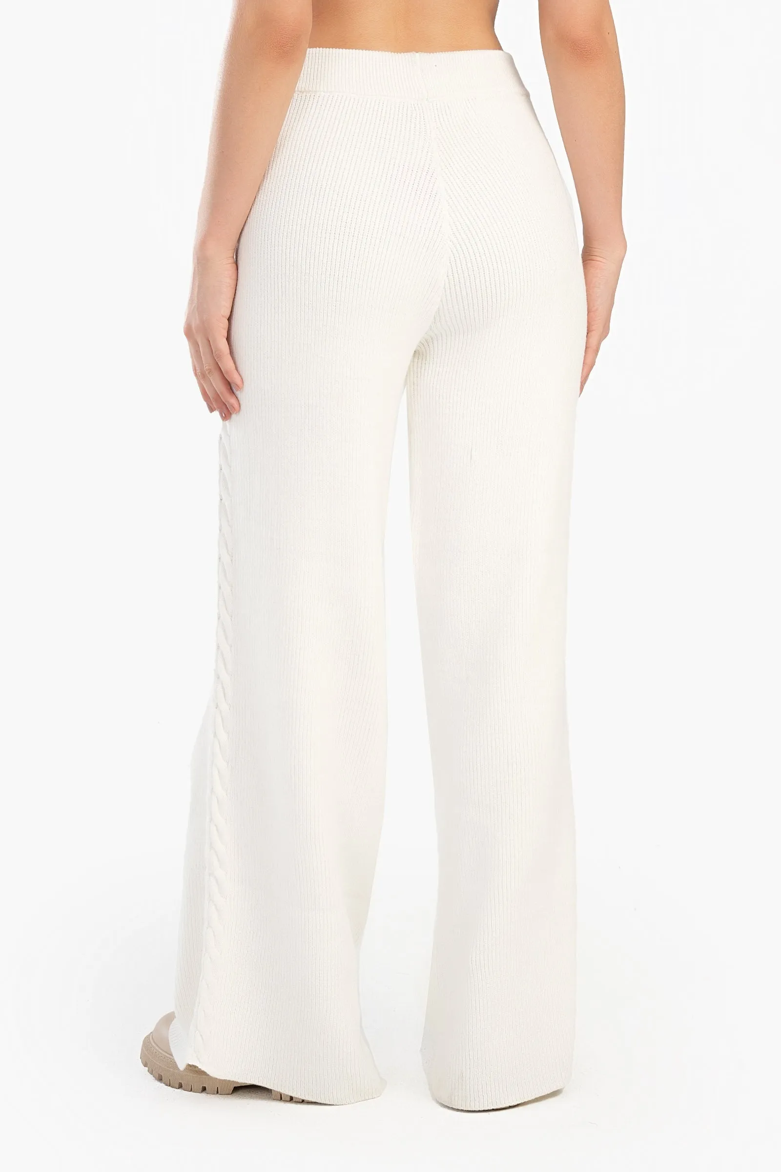 Ribbed Wool Lounge Pants