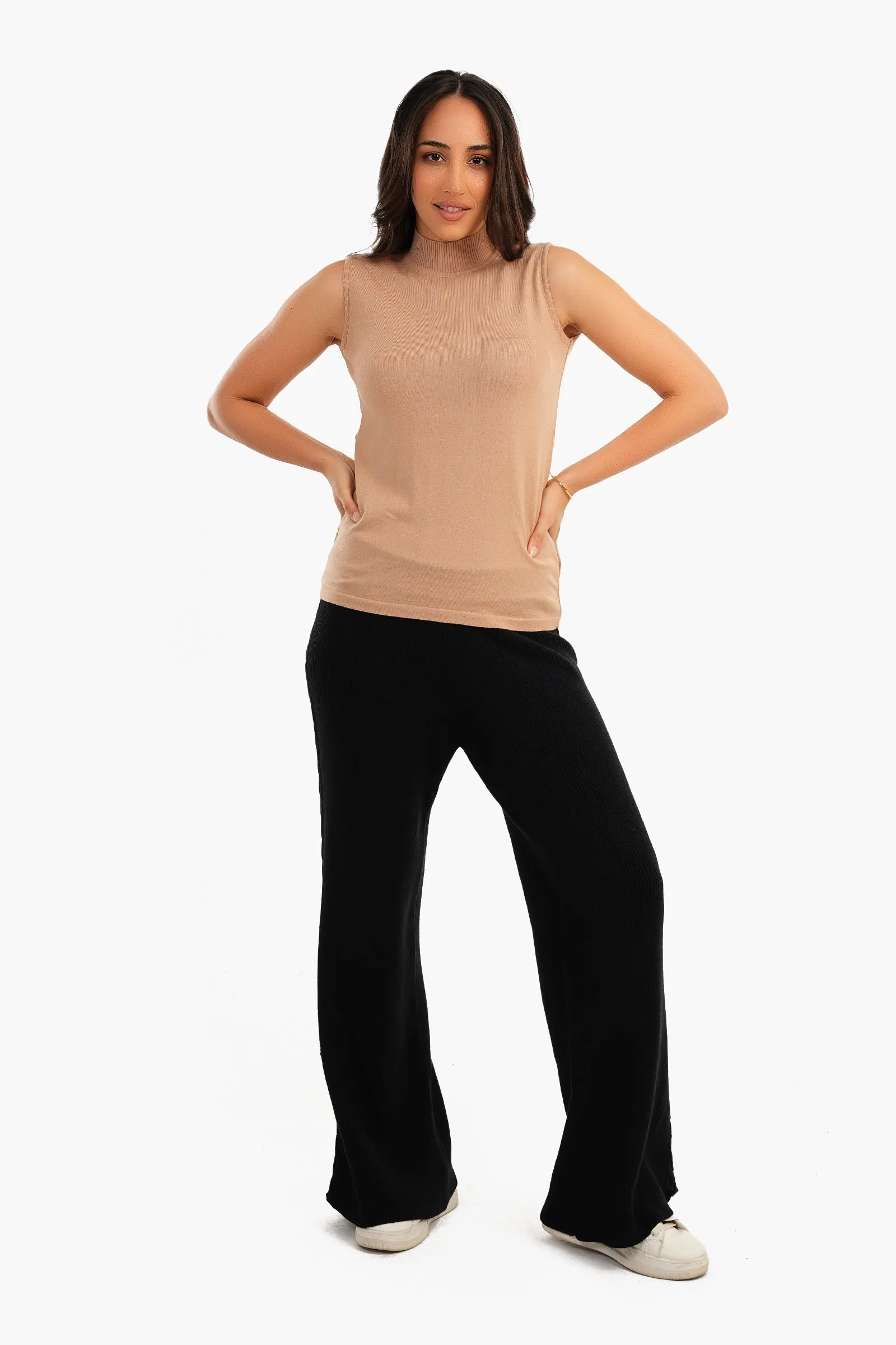 Ribbed Wool Lounge Pants