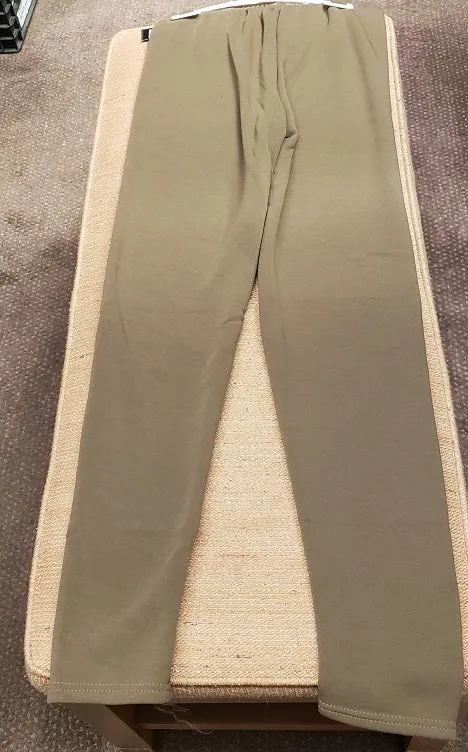 Shae -- Women's Poly Fleece Leggings -- Taupe