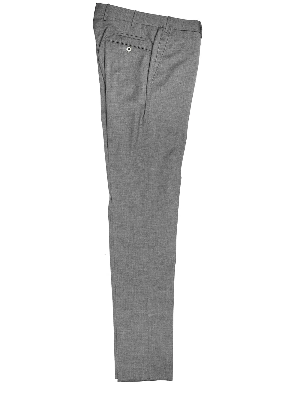 Techno Washable Woolen Trousers Grey