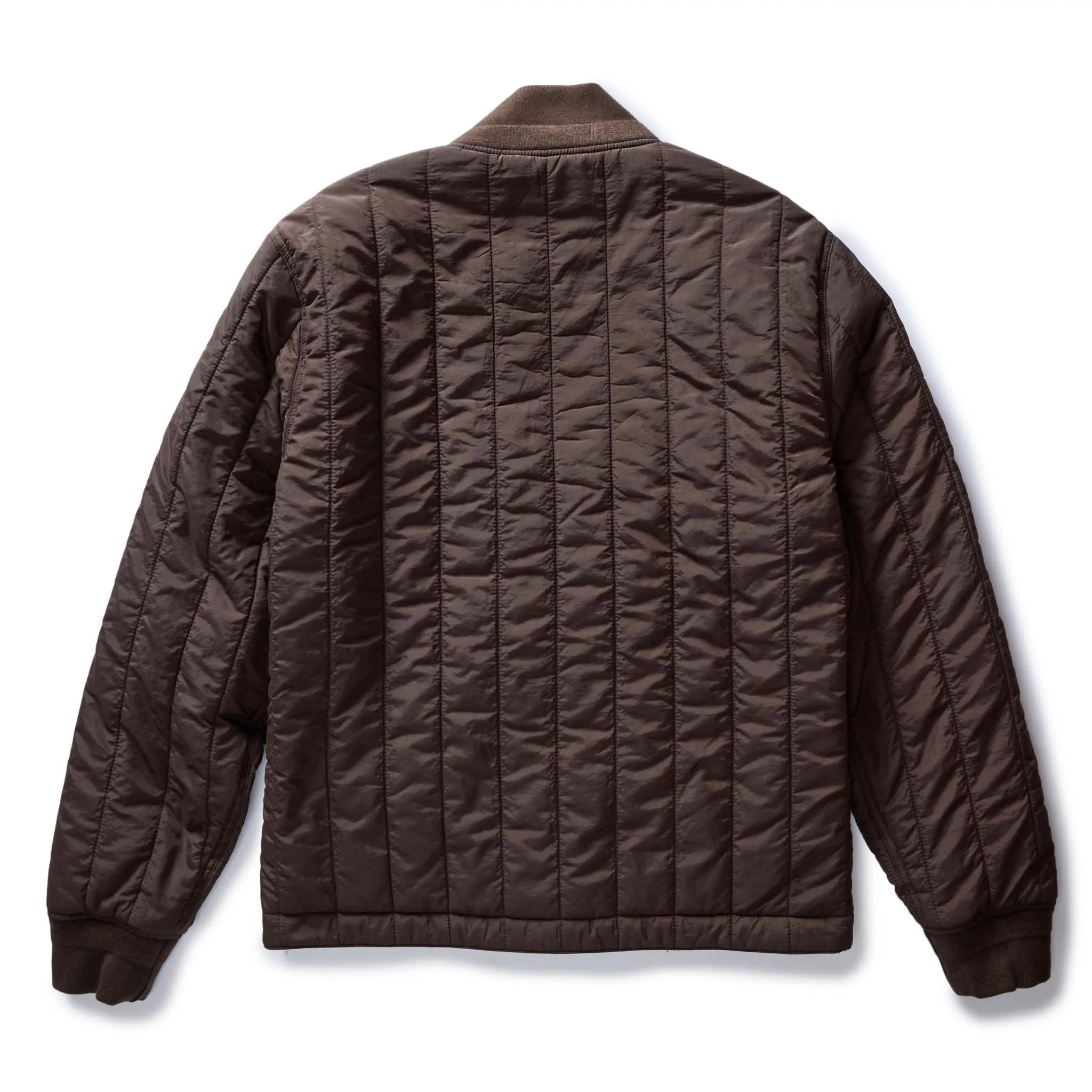 The Able Jacket in Soil Quilted Nylon