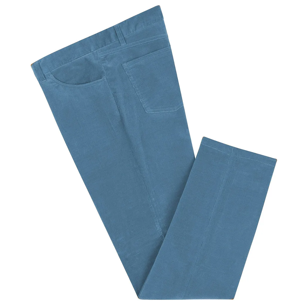 Trent Blue Corduroy Trouser