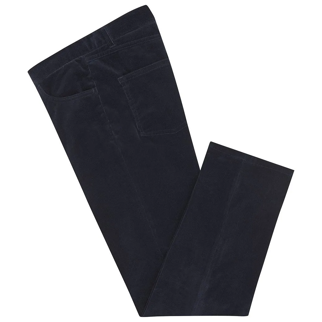 Trent Navy Corduroy Trouser