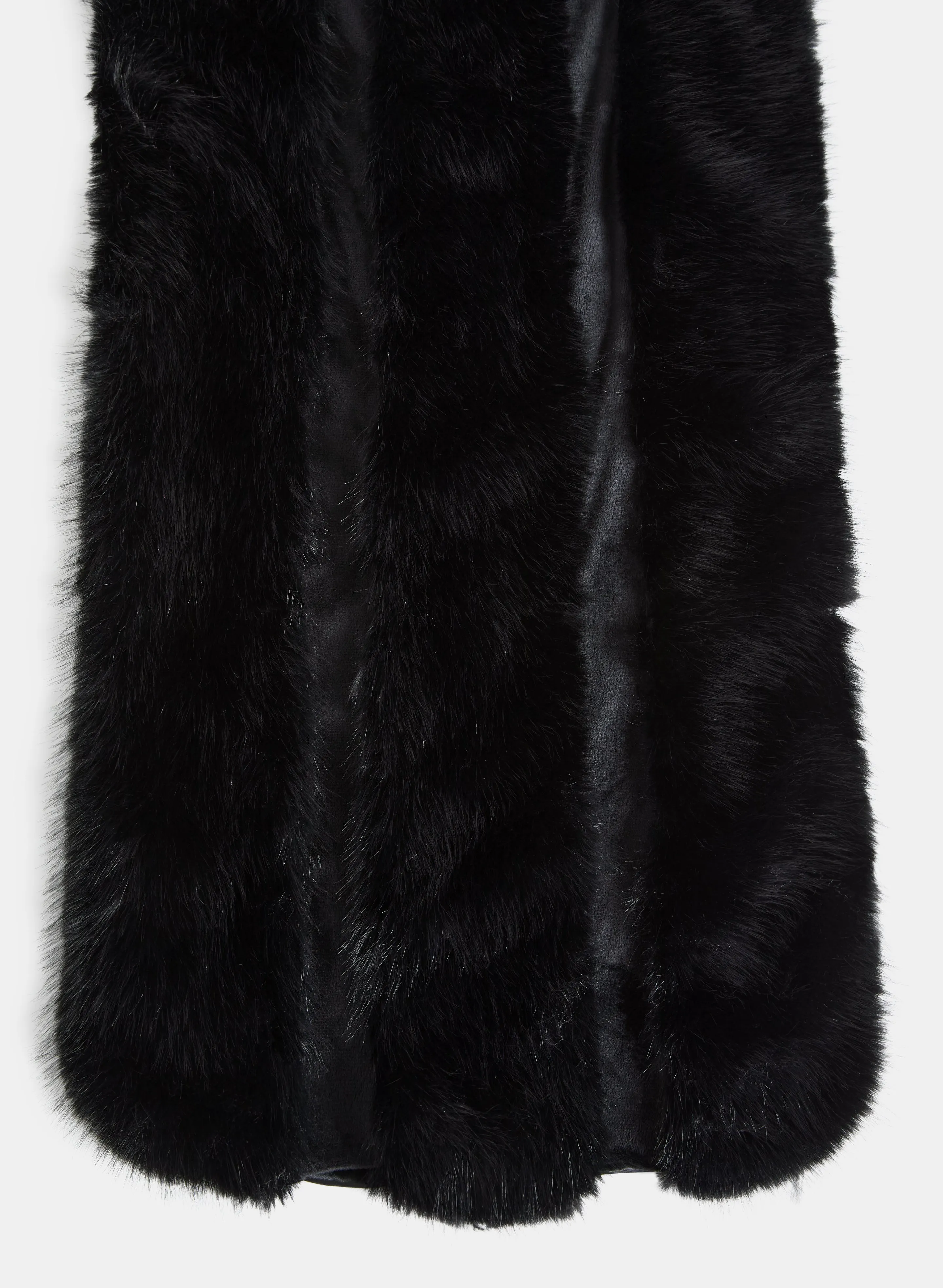 Velvet Faux Fur Wrap