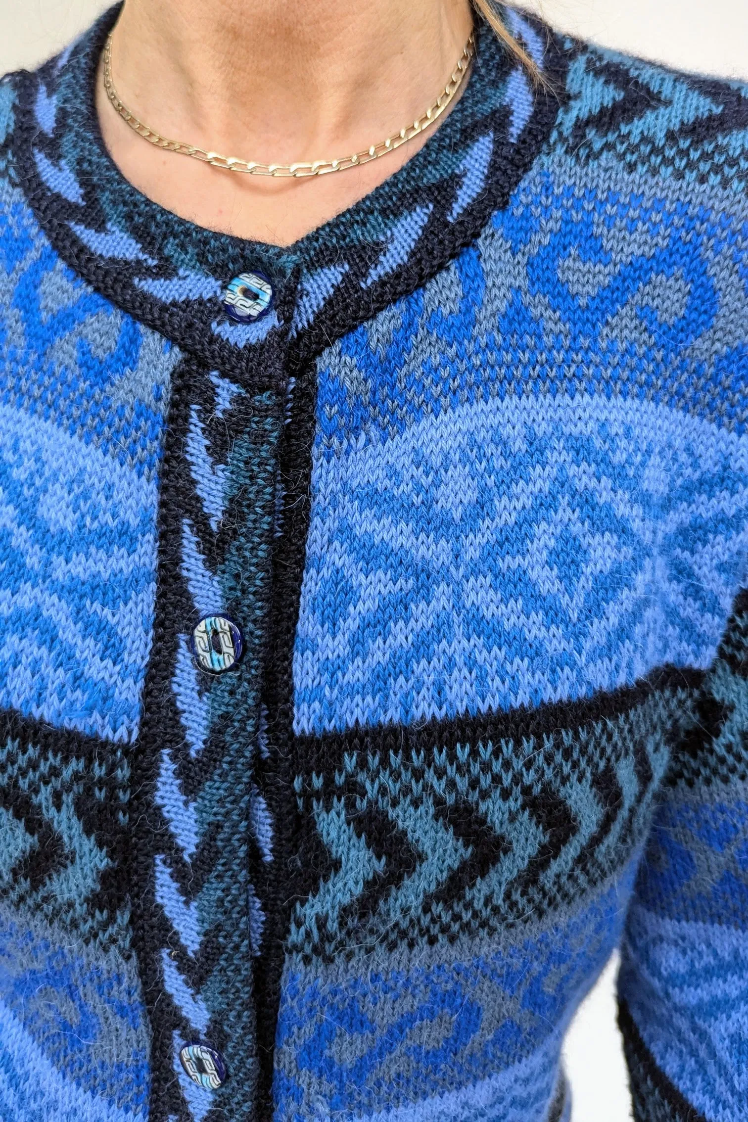 Vintage Alpaca Cardigan