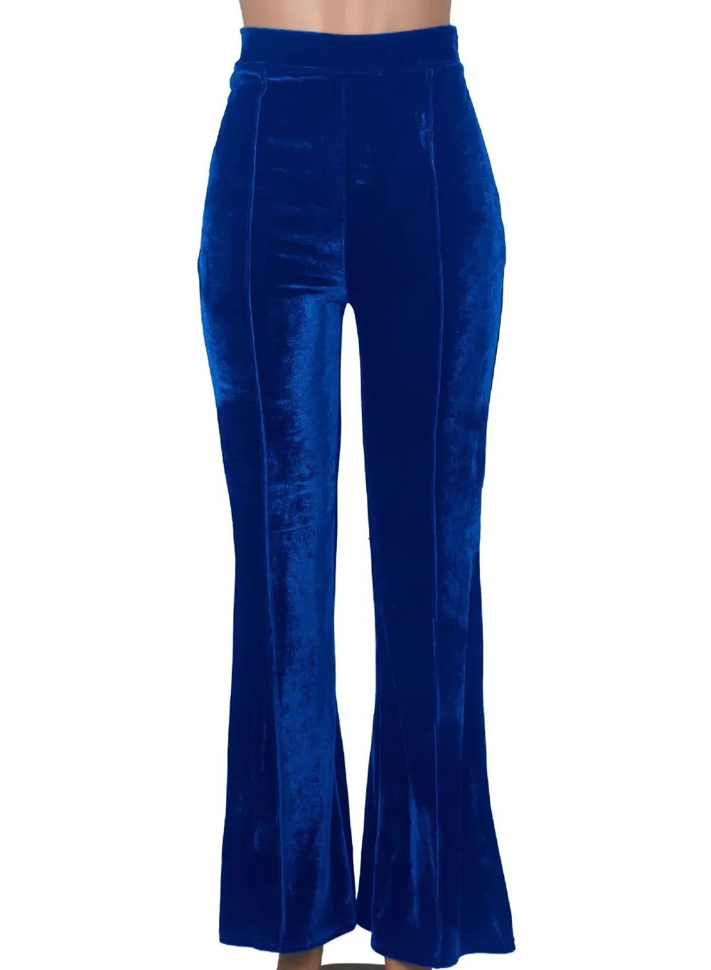 Women's Stylish Velvet Flared Trousers | Ideal for All Seasons